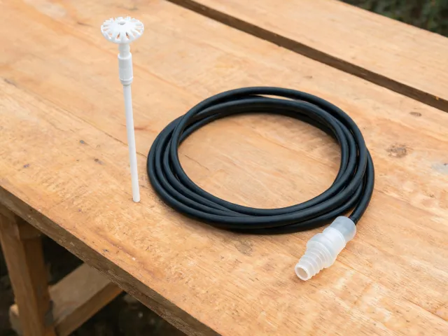 Stake and lateral assembly